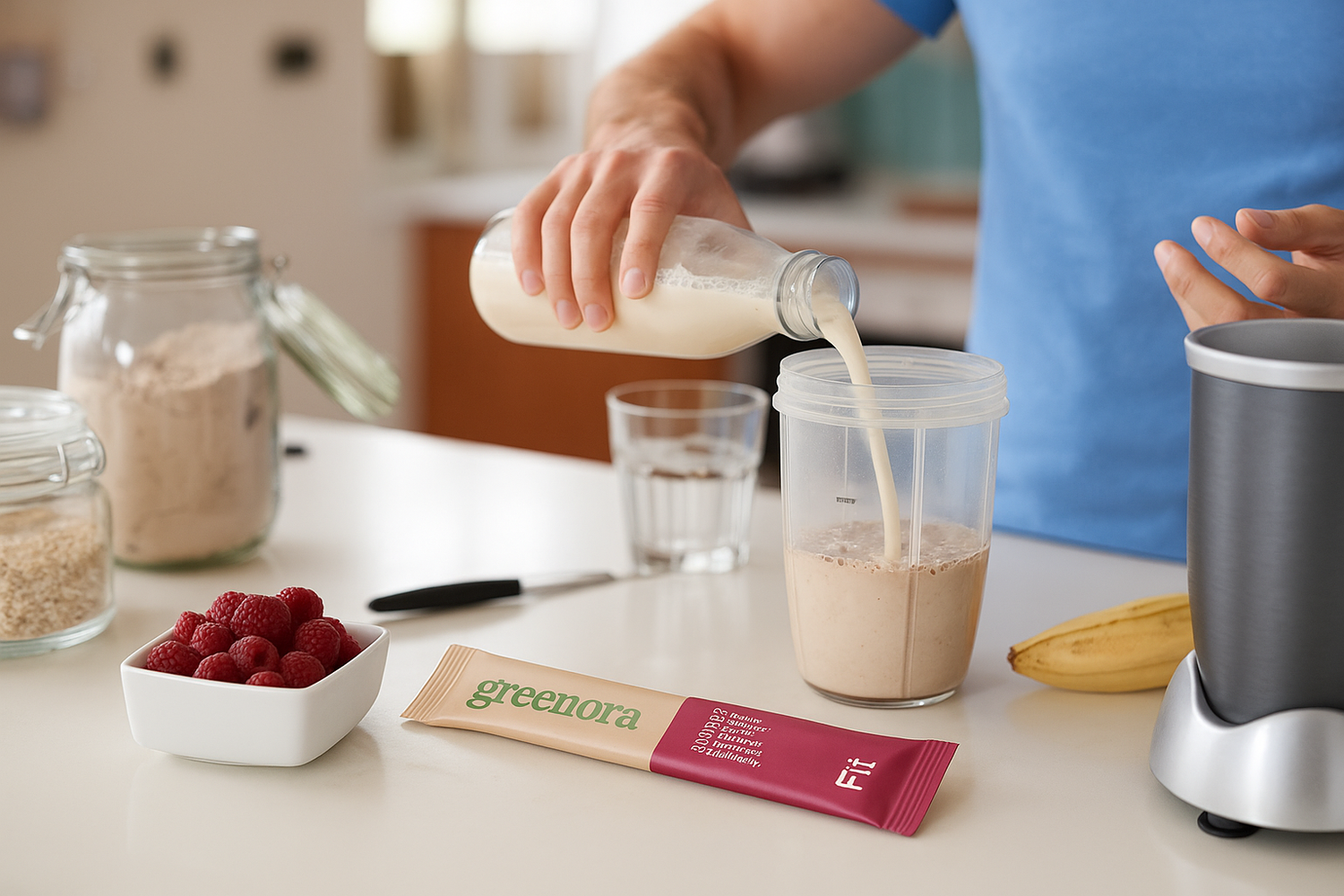 Snacks de recuperación post-entreno con fruta liofilizada