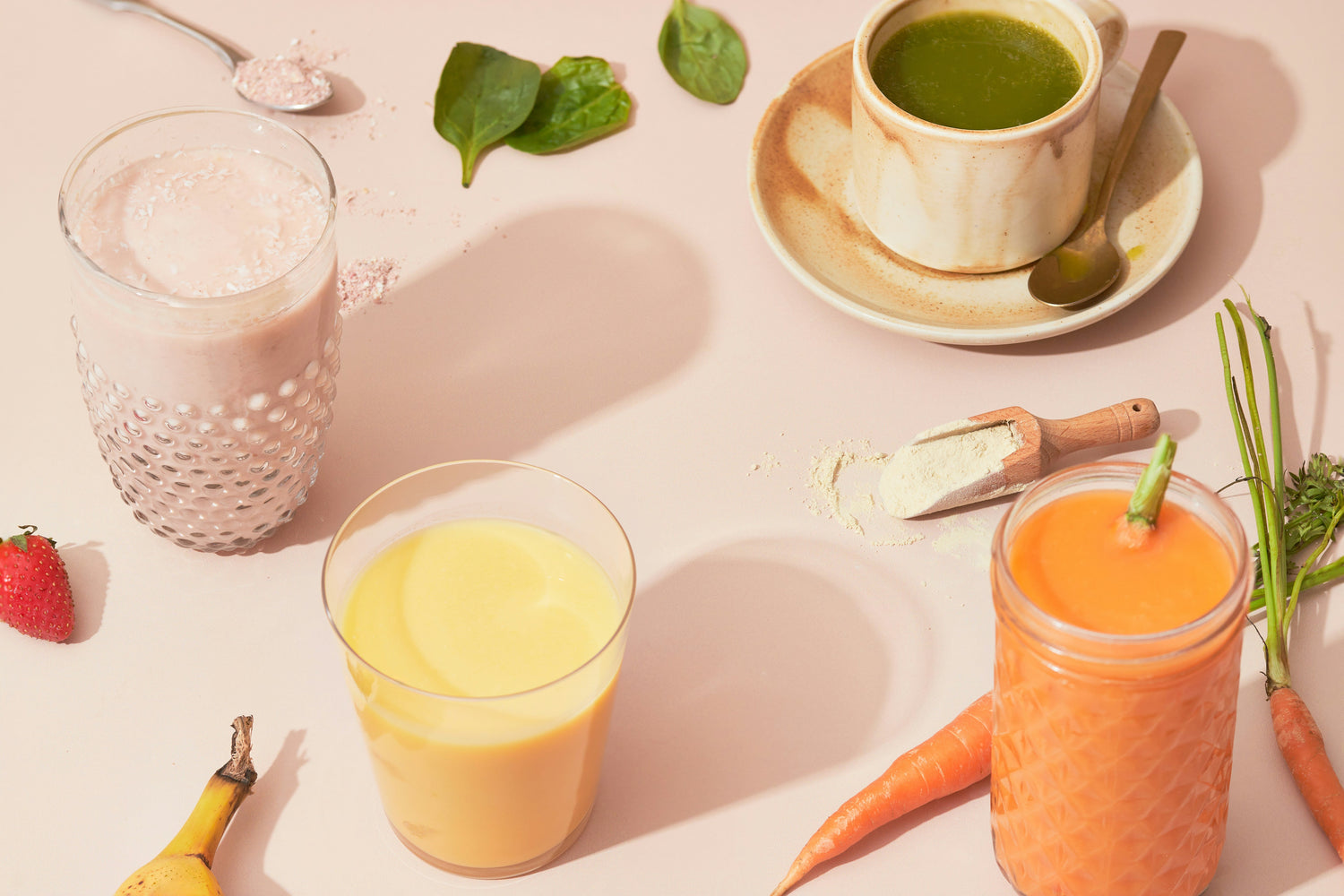 fruta liofilizada y deshidratada