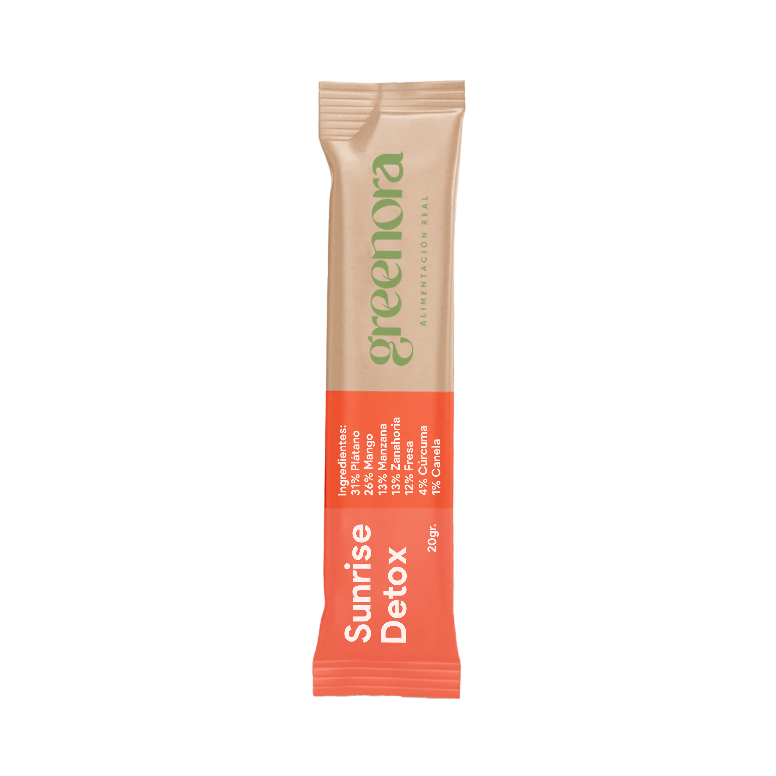 Sunrise Detox · Smoothie con Cúrcuma, Canela y Mango