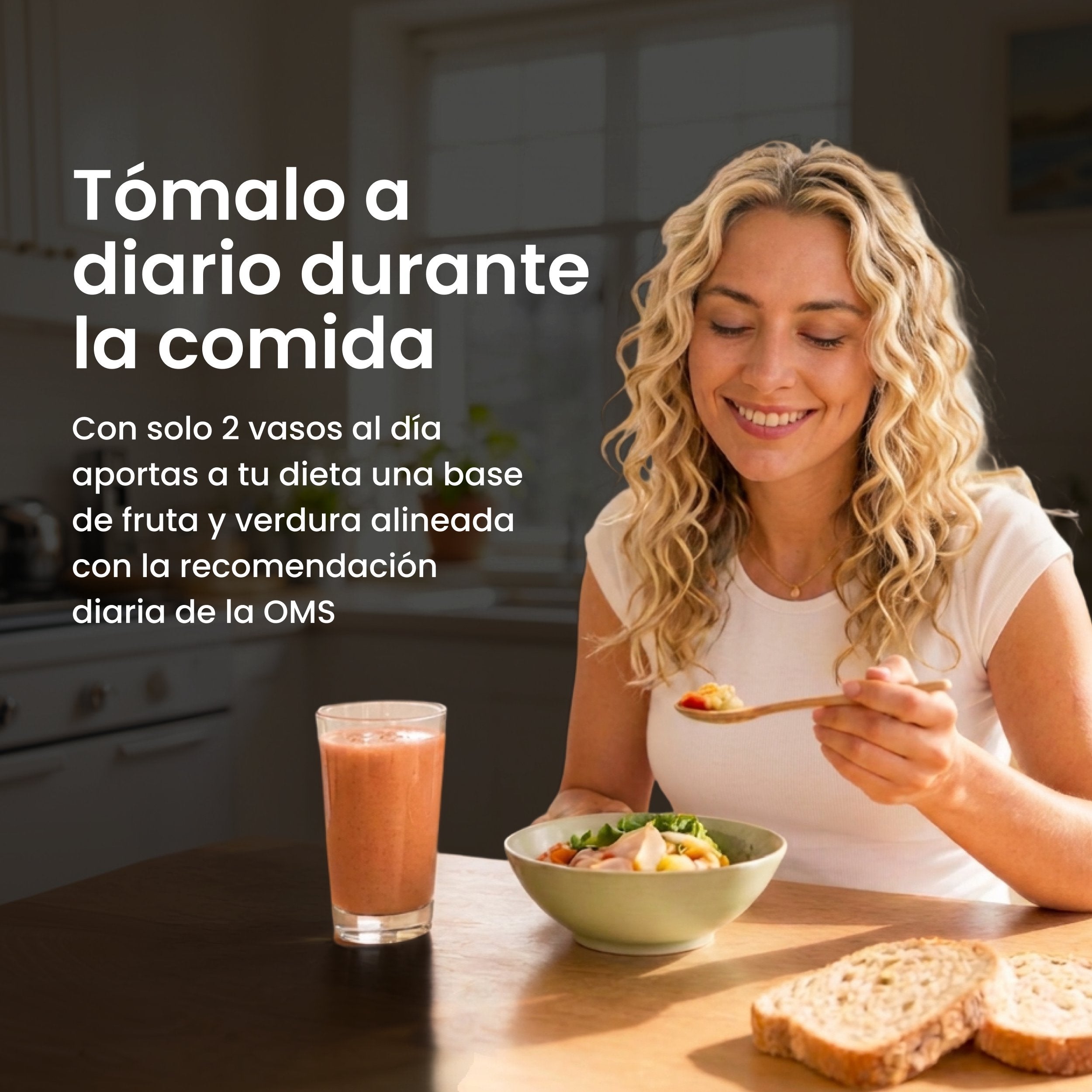 Sunrise Detox · Smoothie con Cúrcuma, Canela y Mango