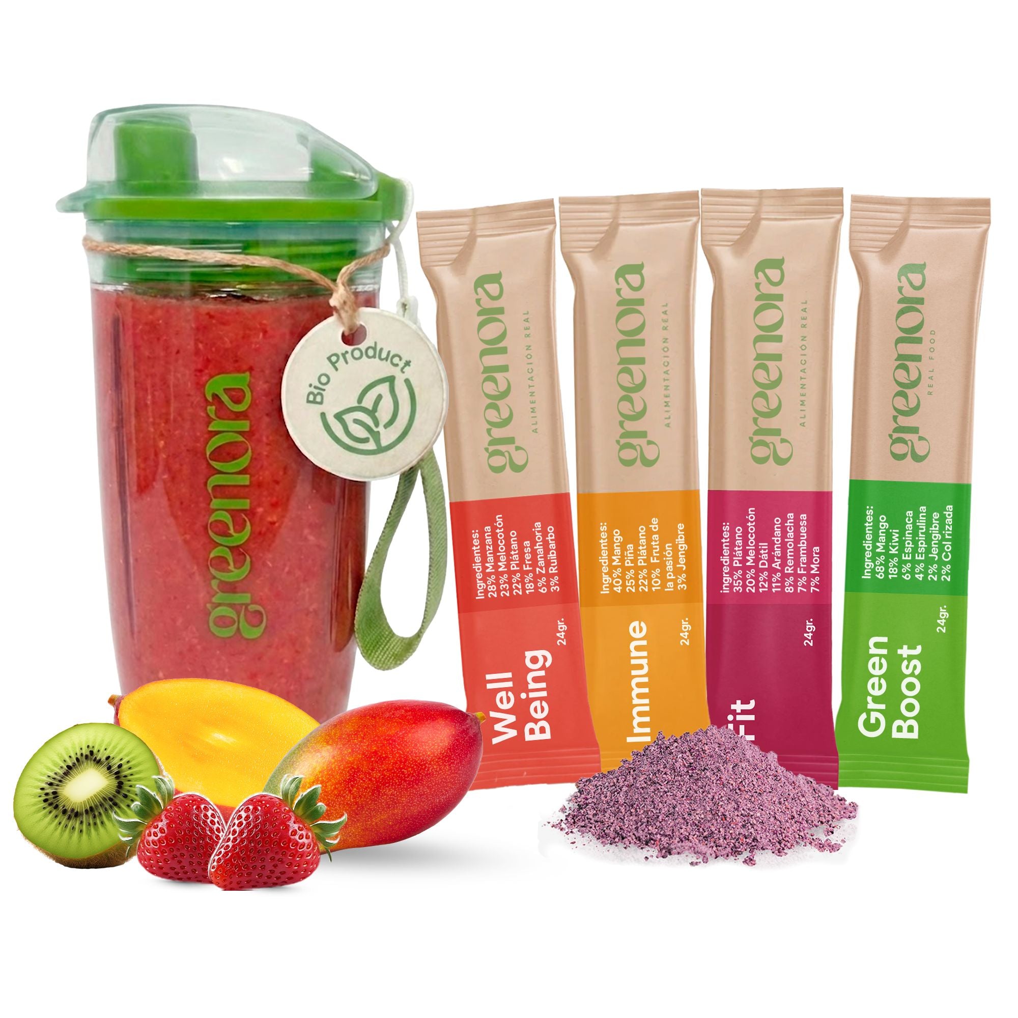 Mix Box – 9 Sticks, 3 of Each Flavour | GREENORA